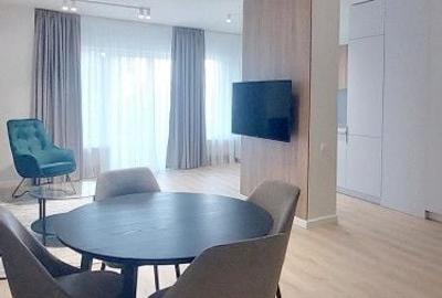 Apartament cu 2 camere semidecomandat, mobilat în Plopilor