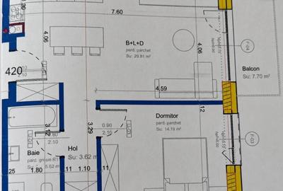 Apartament cu 2 camere în Dâmbul Rotund - 2