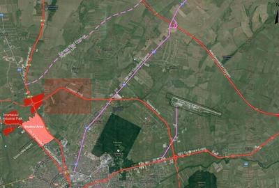 Teren Construcții intravilan de 4900 mp, în Nord - 4