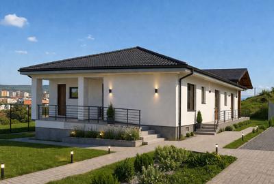 Casă individuală cu 4 camere cu Teren 600 Mp în Cetate