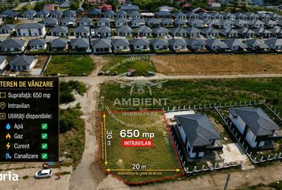 Teren de 650 mp, în Central
