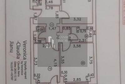 Apartament cu 3 camere decomandat, mobilat în Calarași 4 - 14