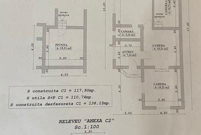 Casă cu 3 camere în Turda - 1