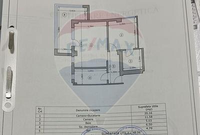 Apartament cu 2 camere semidecomandat, mobilat în Chiajna - 15