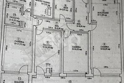 Apartament cu 4 camere decomandat în Central - 3