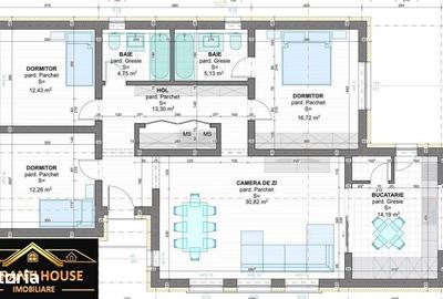 Casă cu 4 camere cu Teren 690 Mp în Central - 1