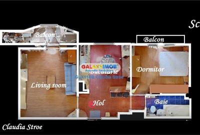 Apartament cu 2 camere decomandat, mobilat în Eroii Revoluției - 2