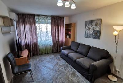 Apartament cu 2 camere semidecomandat, mobilat în Iancului