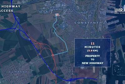 Teren Construcții intravilan de 25495 mp, în CET - 11