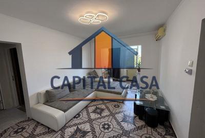 Apartament cu 3 camere semidecomandat, mobilat în Nord