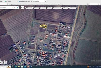 Teren de 932 mp, în Muntenii de Sus