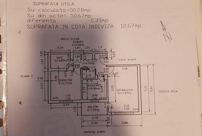 Apartament cu 2 camere decomandat în Orizont
