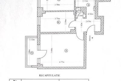 Apartament cu 3 camere decomandat, mobilat în Galata - 2
