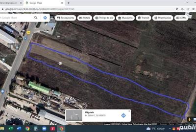 Teren de 5500 mp, în Central