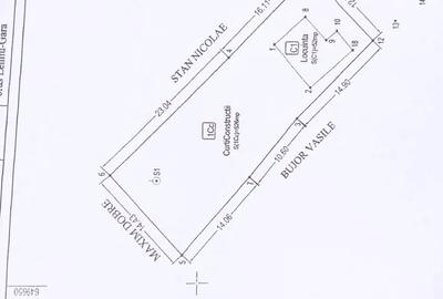 Teren de 526 mp, în Lehliu - 2