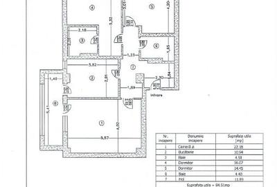 Apartament cu 3 camere decomandat, mobilat în Calea București - 10
