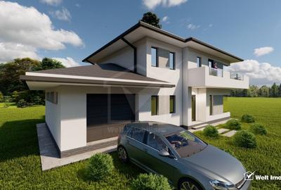 Casă individuală cu 4 camere cu Canalizare în Chinteni - 4