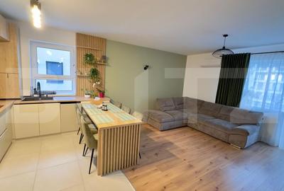 Apartament cu 3 camere decomandat, mobilat în Tractorul - 1