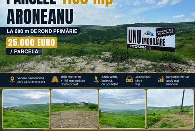 Teren extravilan de 1100 mp, în Central
