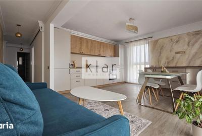 Apartament cu 3 camere semidecomandat, mobilat în Florești - 9