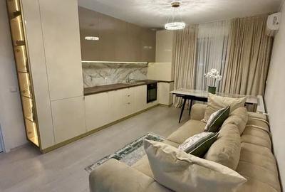 Apartament cu 3 camere semidecomandat, mobilat în Otopeni
