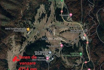 Teren Construcții intravilan de 4698 mp, în Poiana Brașov - 2