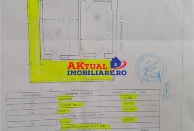 Apartament cu 2 camere în Central