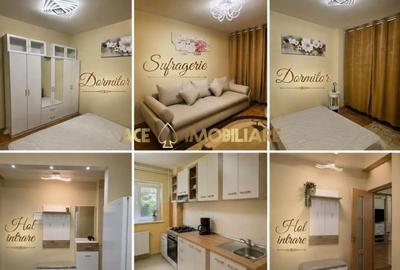 Apartament cu 2 camere semidecomandat, mobilat în Timpuri Noi