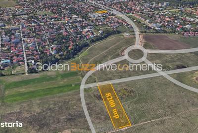 Teren de 8200 mp, în Central