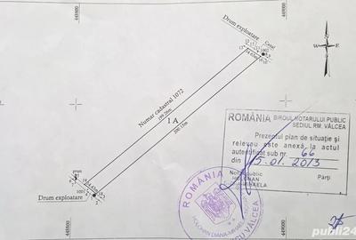 Teren de 2814 mp, în Budești