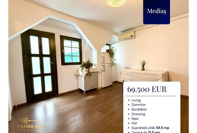 Apartament cu 2 camere, mobilat în Central