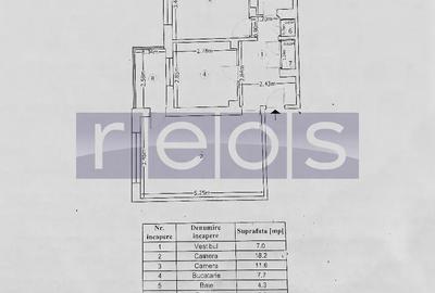 Apartament cu 2 camere decomandat în Aviației