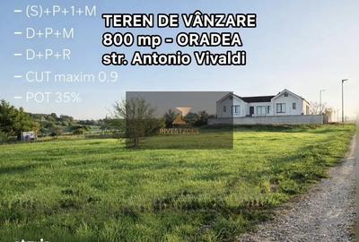 Teren de 800 mp, în Central