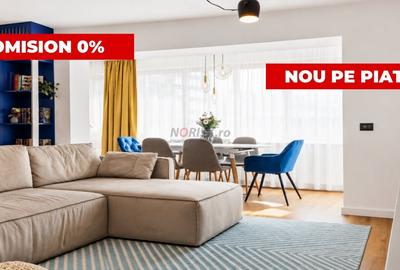 Apartament cu 4 camere decomandat, mobilat în Herăstrău