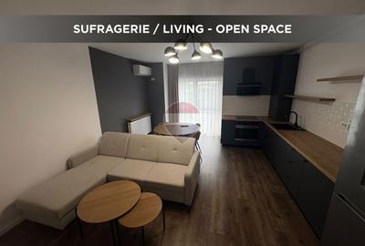 Apartament cu 2 camere decomandat, mobilat în Est