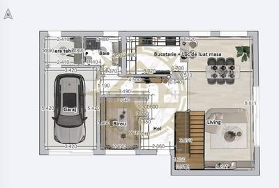 Casă cu 5 camere cu Teren 640 Mp în Corbeanca - 14