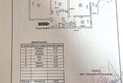 Apartament cu 2 camere decomandat în Siderurgiștilor