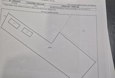 Teren de 1544 mp, în Cordăreni