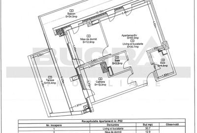Apartament cu 3 camere în Mănăștur - 2