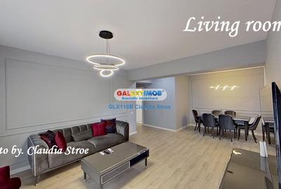 Apartament cu 3 camere semidecomandat, mobilat în Pipera