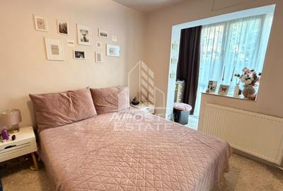 Apartament cu 3 camere semidecomandat, mobilat în Șagului