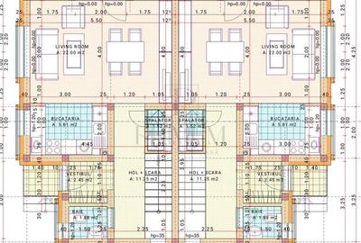 Duplex cu 3 camere cu Teren 225 Mp în Moșnița Veche - 3