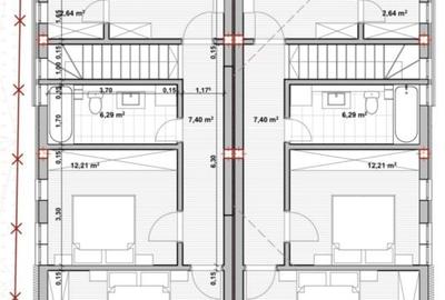 Casă cu 4 camere cu Teren 250 Mp în Central