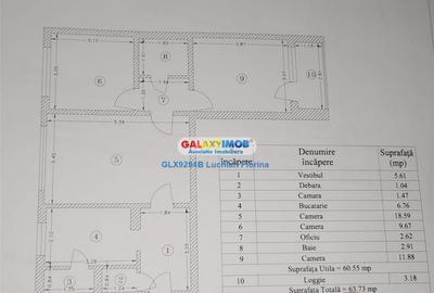Apartament cu 3 camere semidecomandat în Drumul Taberei