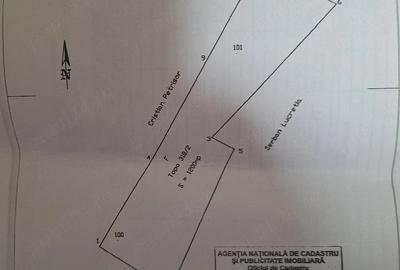 Teren de 1200 mp, în Totești