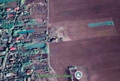 Teren de 12500 mp, în Lilieci - 2