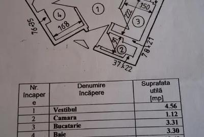 Garsonieră decomandată în Dristor