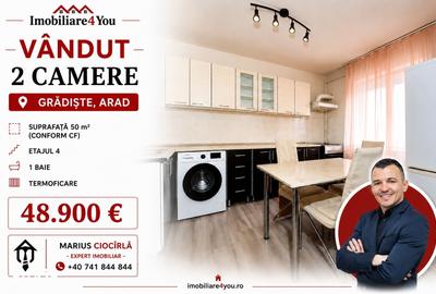 Apartament cu 2 camere în Grădiște