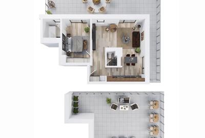 Apartament cu 2 camere în Central - 4