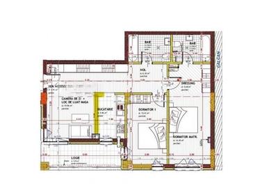 Apartament cu 4 camere semidecomandat în Central
